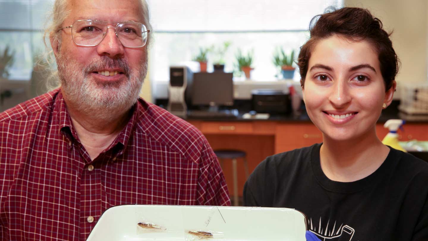 Dr. Bruce Stallsmith and Zeina Sleiman