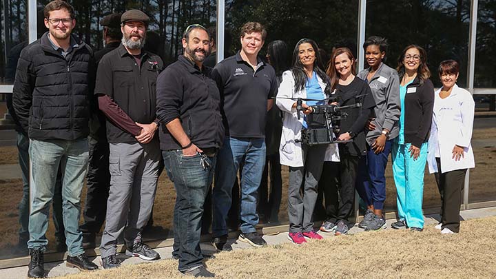 UAH nursing student group picture