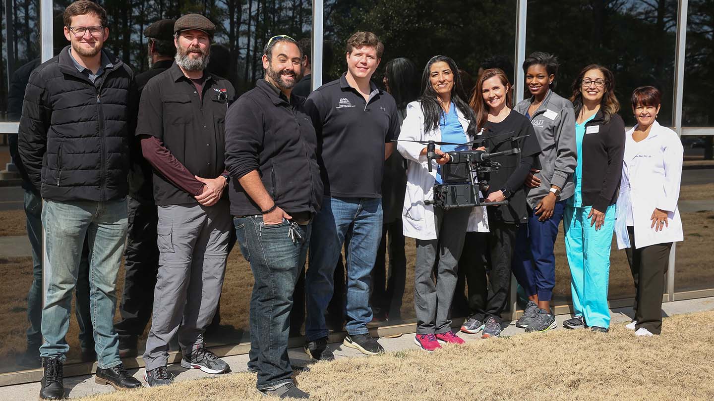 UAH nursing student group