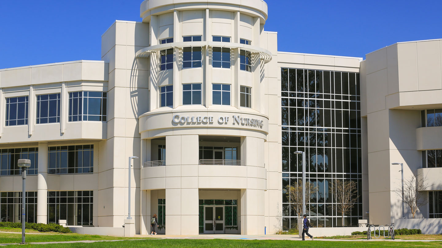 UAH college of nursing building facade