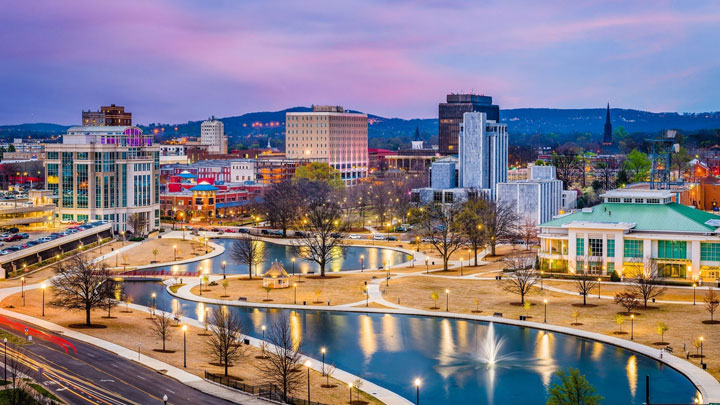Huntsville City Buildings and Streets