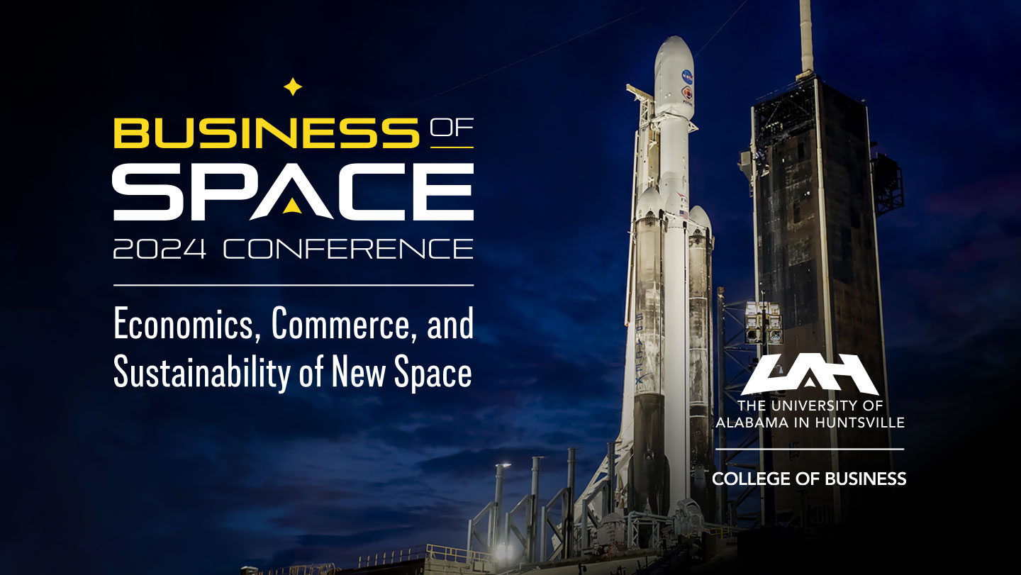 OPCE Business of Space Conference logo.