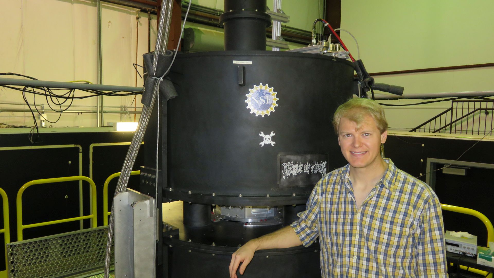 Article by graduate student Taylor Hall and the Auburn Team featured on the cover of Physics of Plasmas