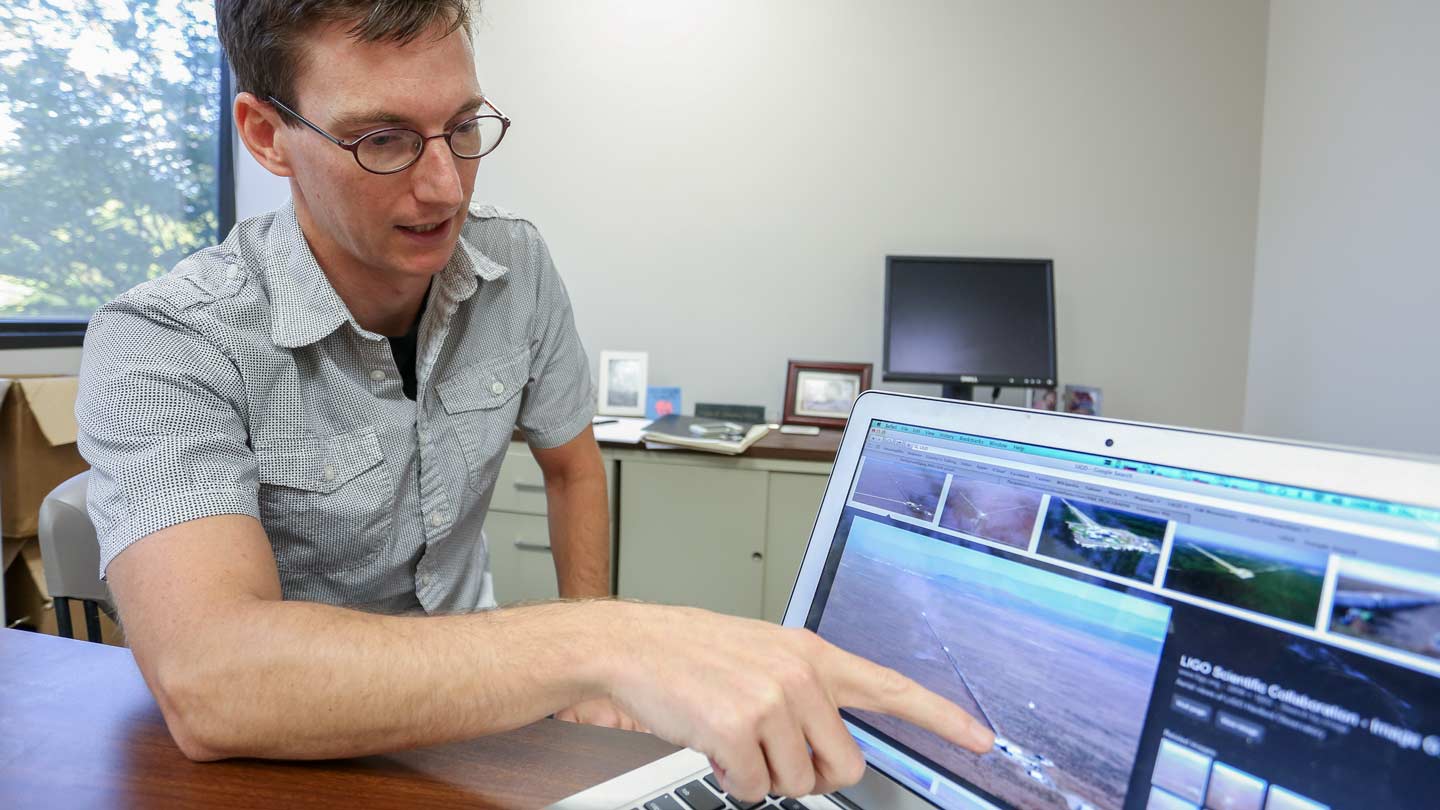 Dr. Tyson Littenberg, Photo by Michael Mercier of UAH