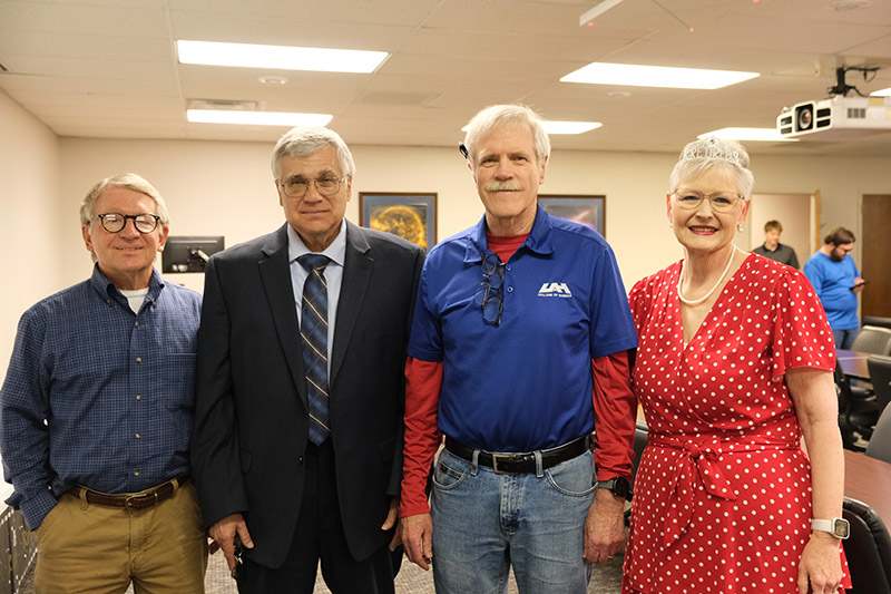 Two beloved UAH Earth System Science employees retiring with 26 years of Service