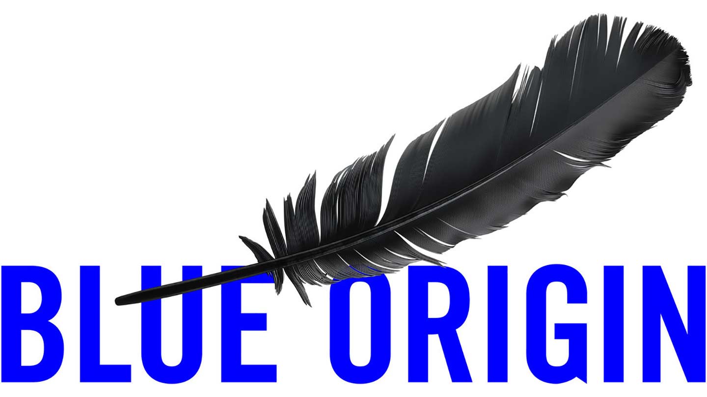 Blue Origin Logo.