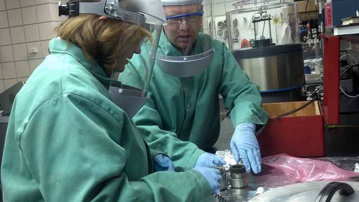 Preparation of Solid Propellant Sample