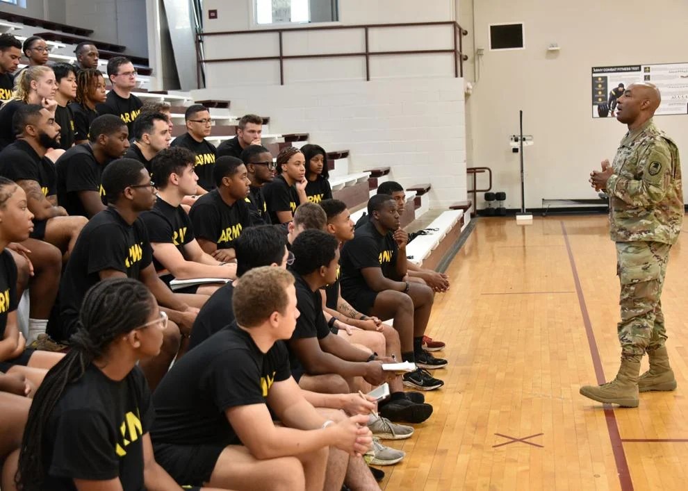 Army ROTC cadets inspired by visit from Space and Missile Defense Command