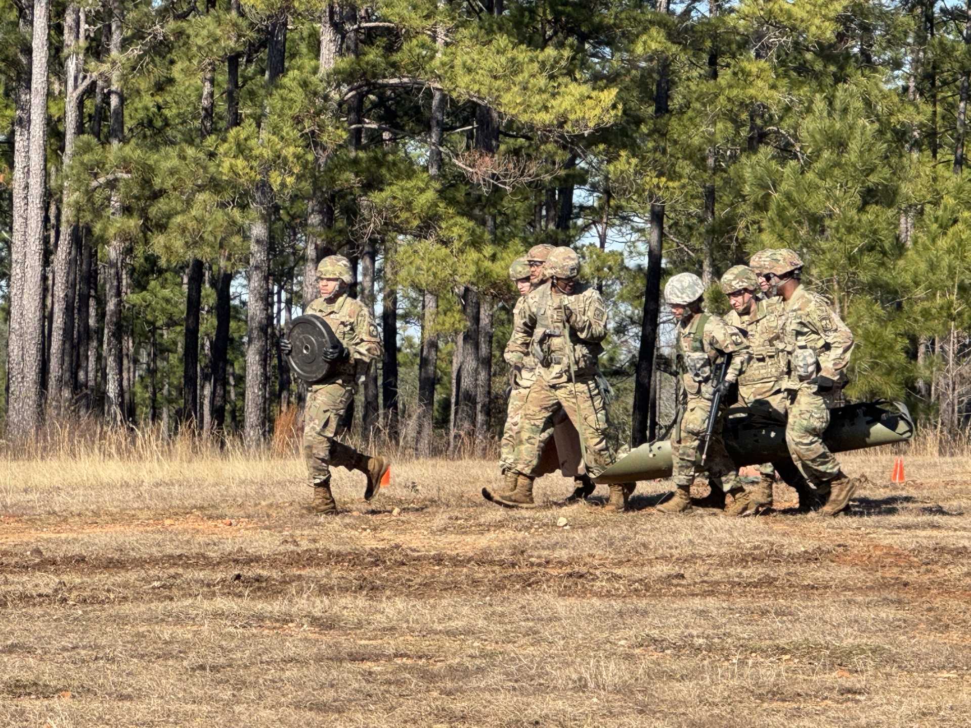 Ranger Challenge Team action web