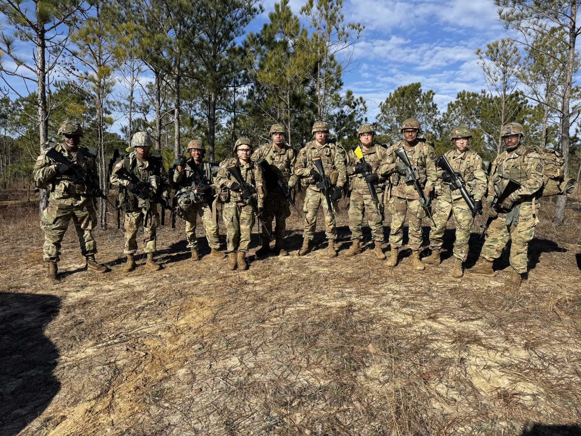 Army ROTC cadets compete in Titan Ranger Challenge