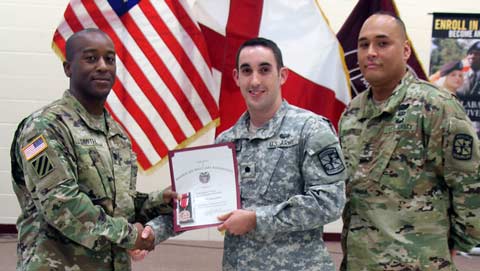 UAH Cadet receives ROTC Bronze Award of Merit ?>