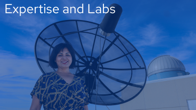 Expertise and Research Labs in the College of Science at UAH.